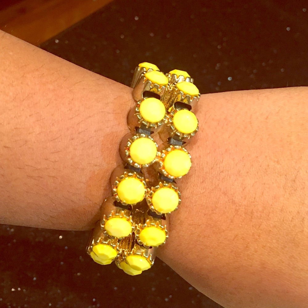 Bright Yellow Bracelet